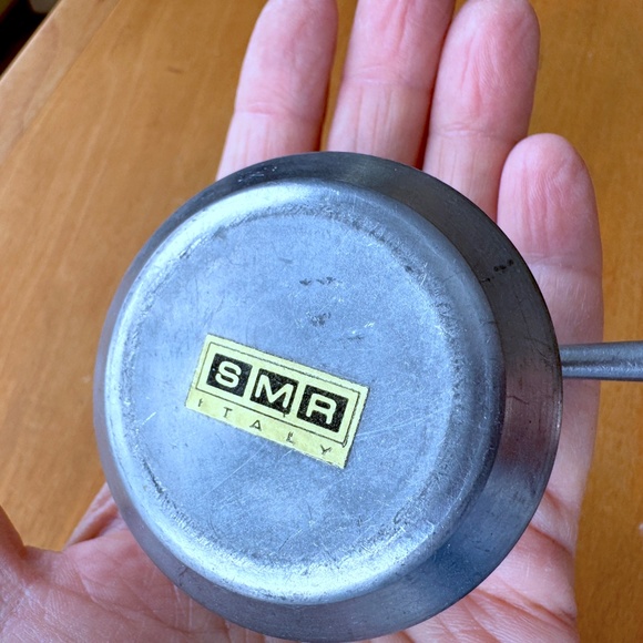 Mini Pewter Cup with Handle, SMR Italy, Vintage - Picture 9 of 10